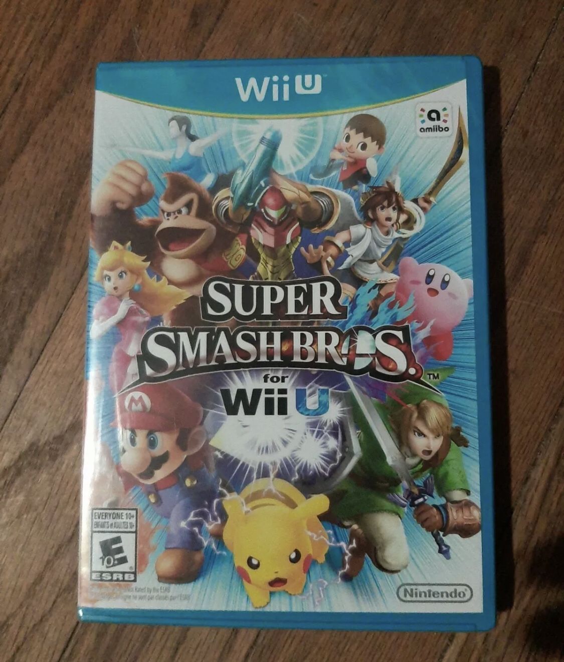 Nintendo super smash Bros Wii U game (PERFECT)
