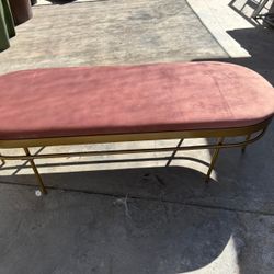 Pink Bedroom Bench