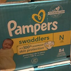 Newborn Pampers $15 each 