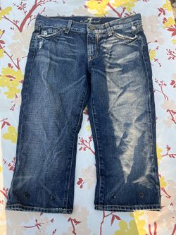 7 For All Mankind Jeans Size 29 Crop Bootcut