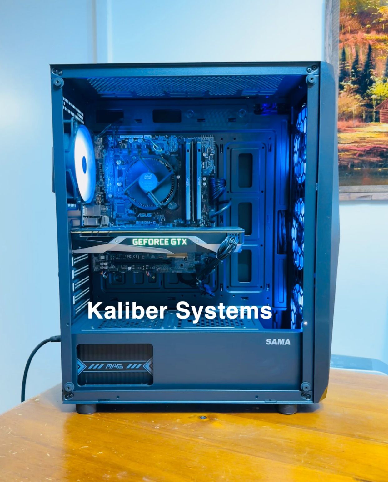 Custom Gaming Computer with Intel i5 6500, 1070 GTX 8GB, 512GB SSD