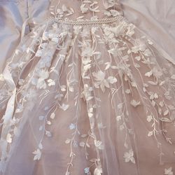 Pink Girls Dress Size 7