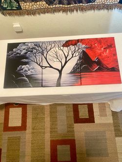 CANVAS WALL ART 3-PIECE
