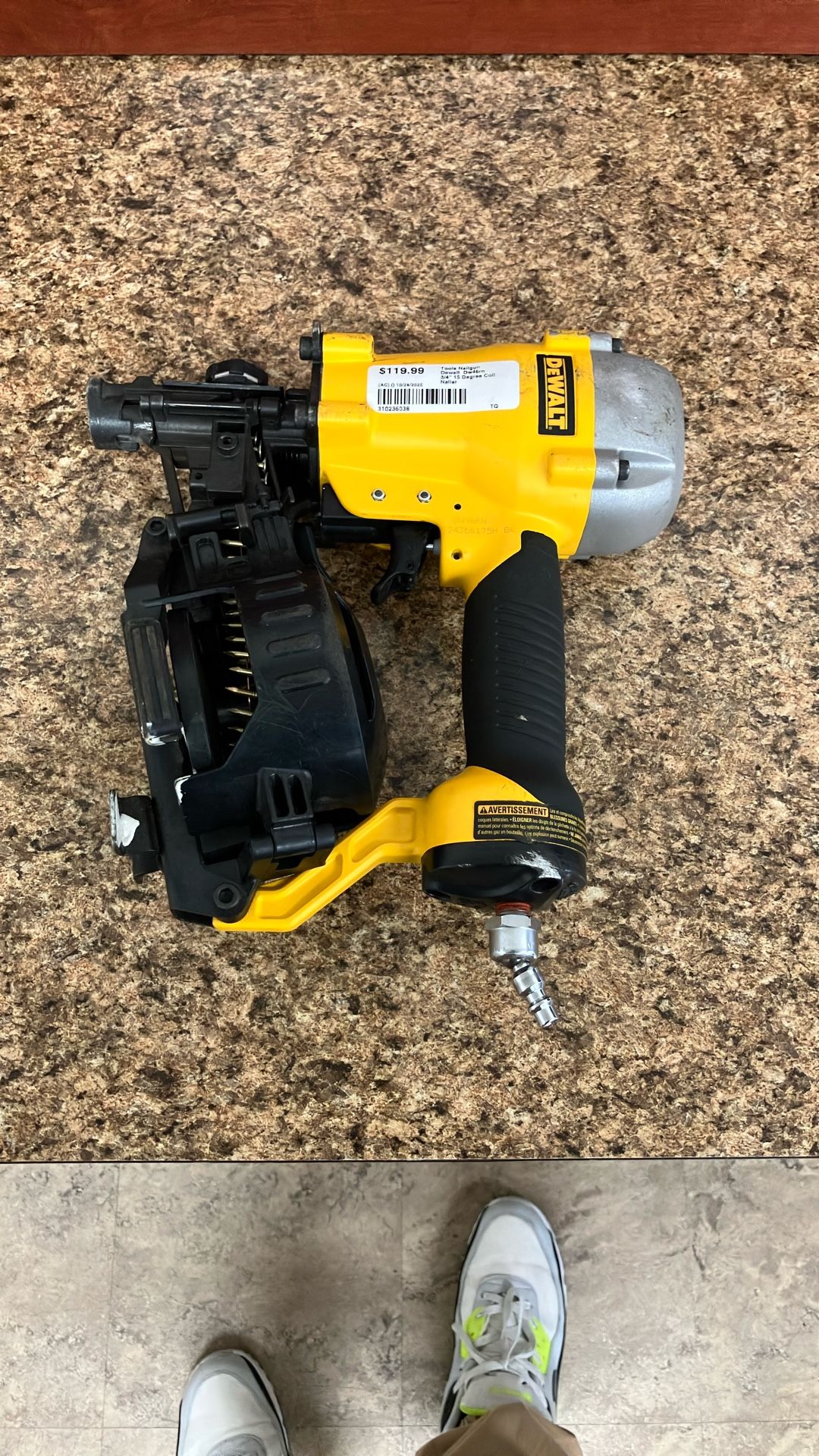 Tools Nailgun Dewalt Dw46rn