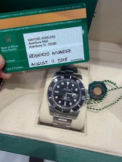 2018 Rolex submariner date