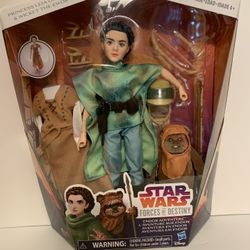 Star Wars Leia And Wicket The Ewok Set