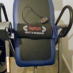 Inversion Table with heat and massage 