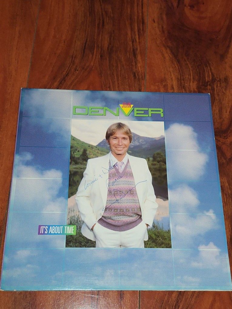 Autographed John Denver Vinyl Album 