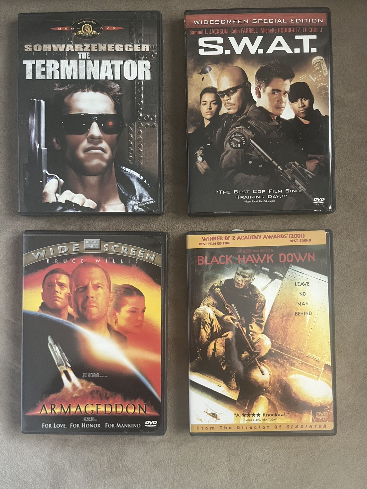 4 DVD Movies