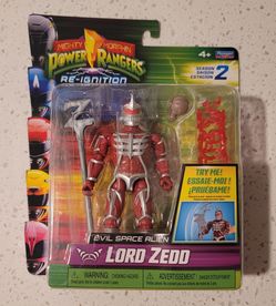 Power Rangers Re-Ignition LORD ZEDD Evil Space Alien Action Figure NEW 2026