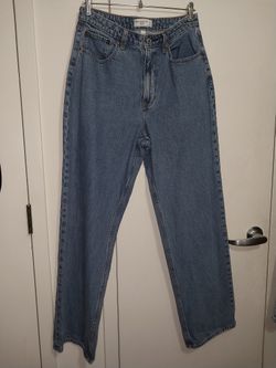 Size 30/10 Curvy Loose Fit Jeans For Women