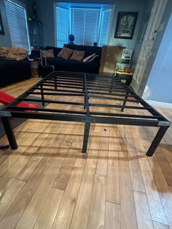 Full size bed frame 16” Heavy Duty Metal