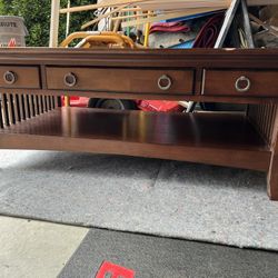 Coffee table, 2 End Tables and a Console Table