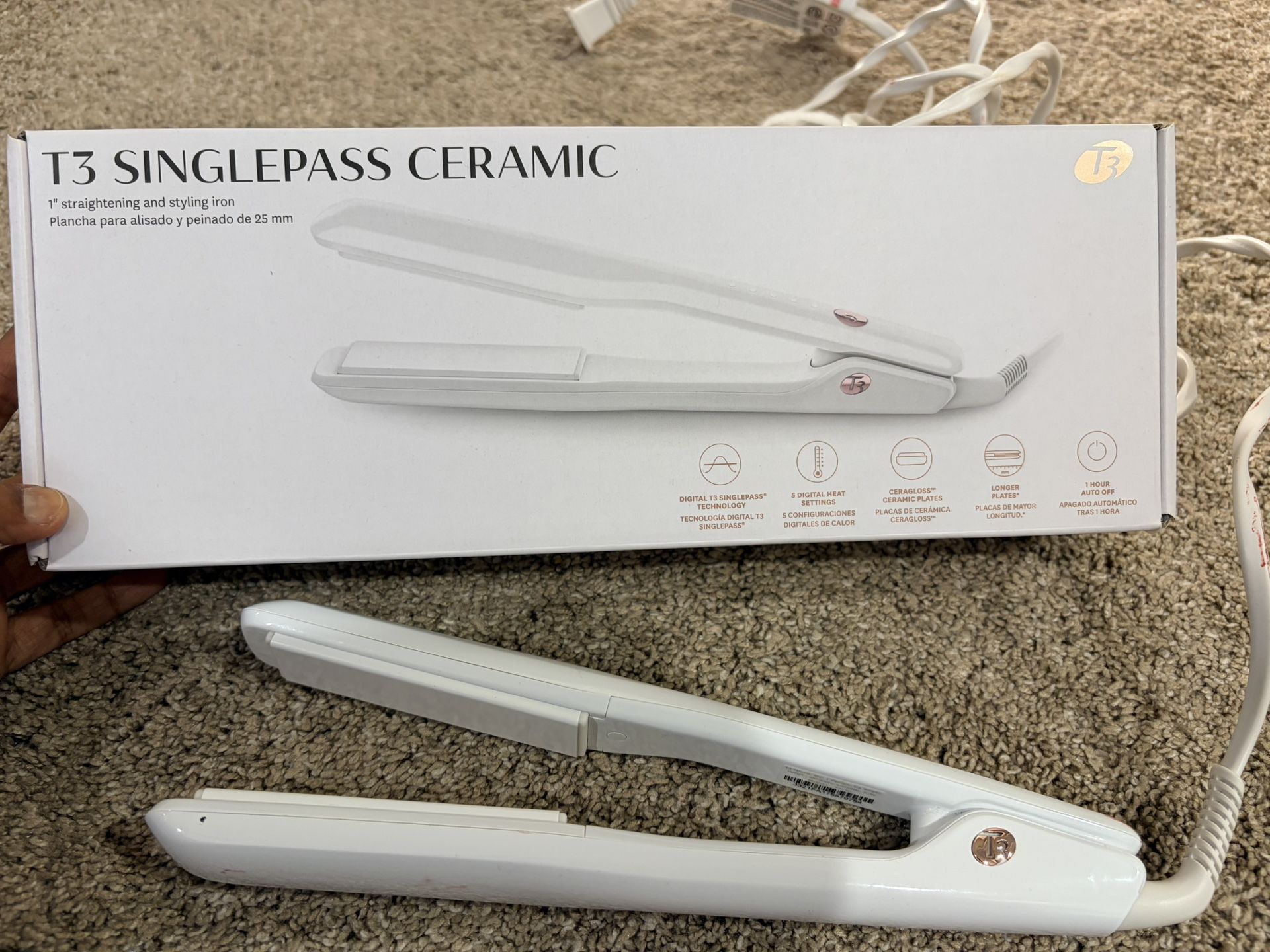 T3 SinglePass Professional Flat Iron