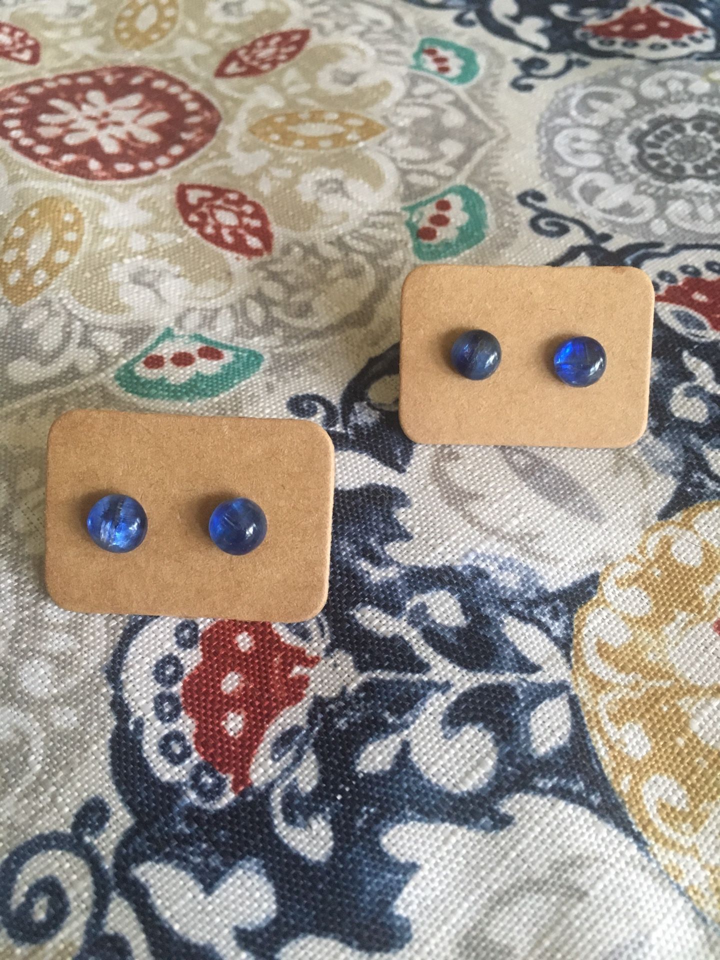 Blue Kyanite Earrings