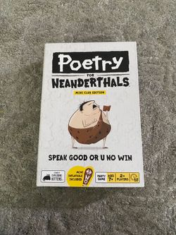 Poetry for Neanderthals Card Game