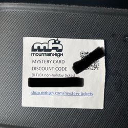 Mt High Lift Tickets 