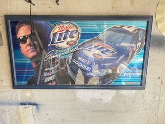 Vintage Rusty Wallace 3d Mirror 