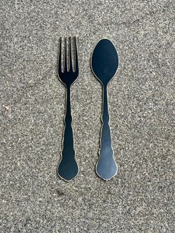 Large Spoon and Fork wall decor