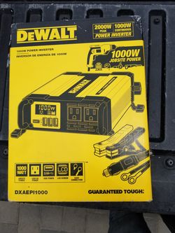 Dewalt 1000 watts inverter