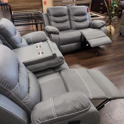 New Recliner Chairs And Loveseat