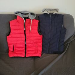 Puffer Hooded Vests