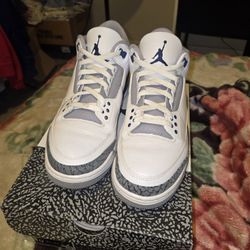 Jordan 3 Retro Midnight Navy Size 10M