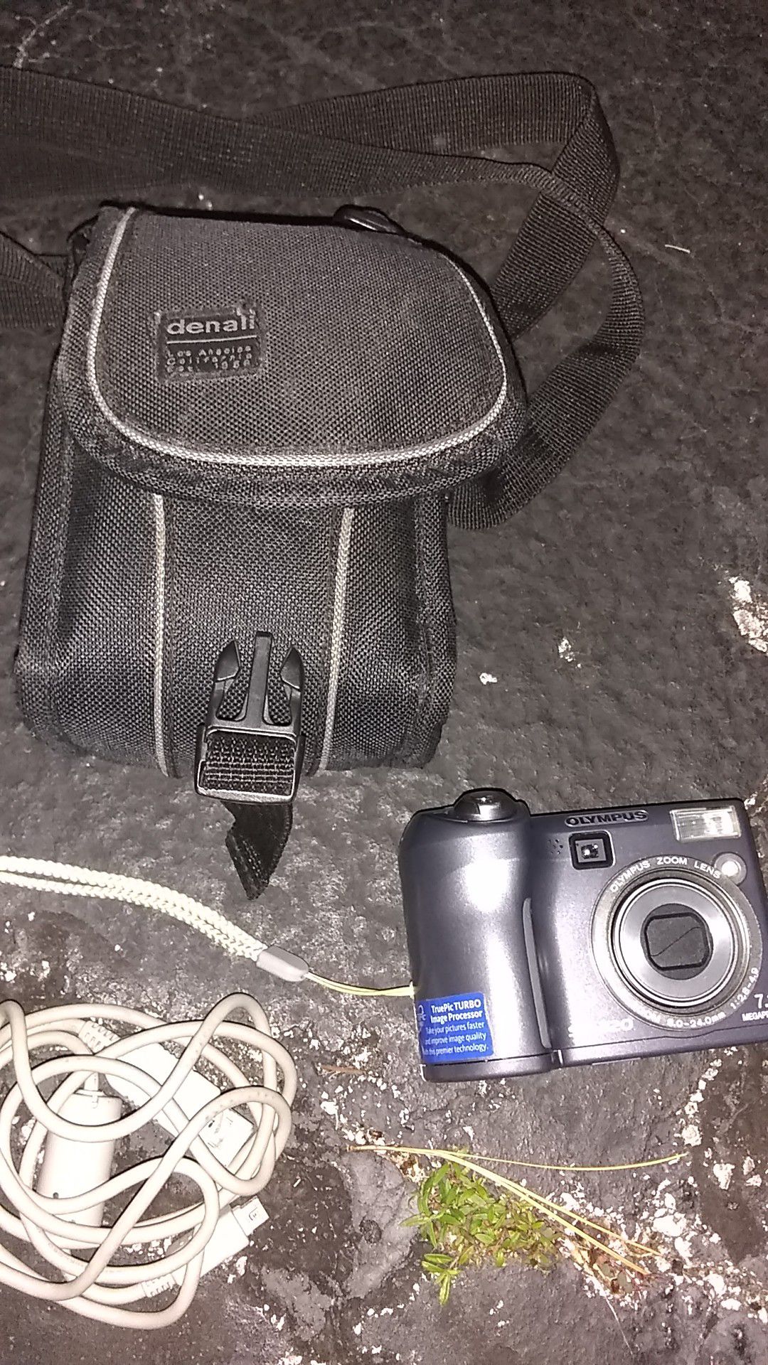 Olympus Digital Camera with accessories