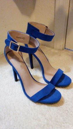 Royal Blue Heels