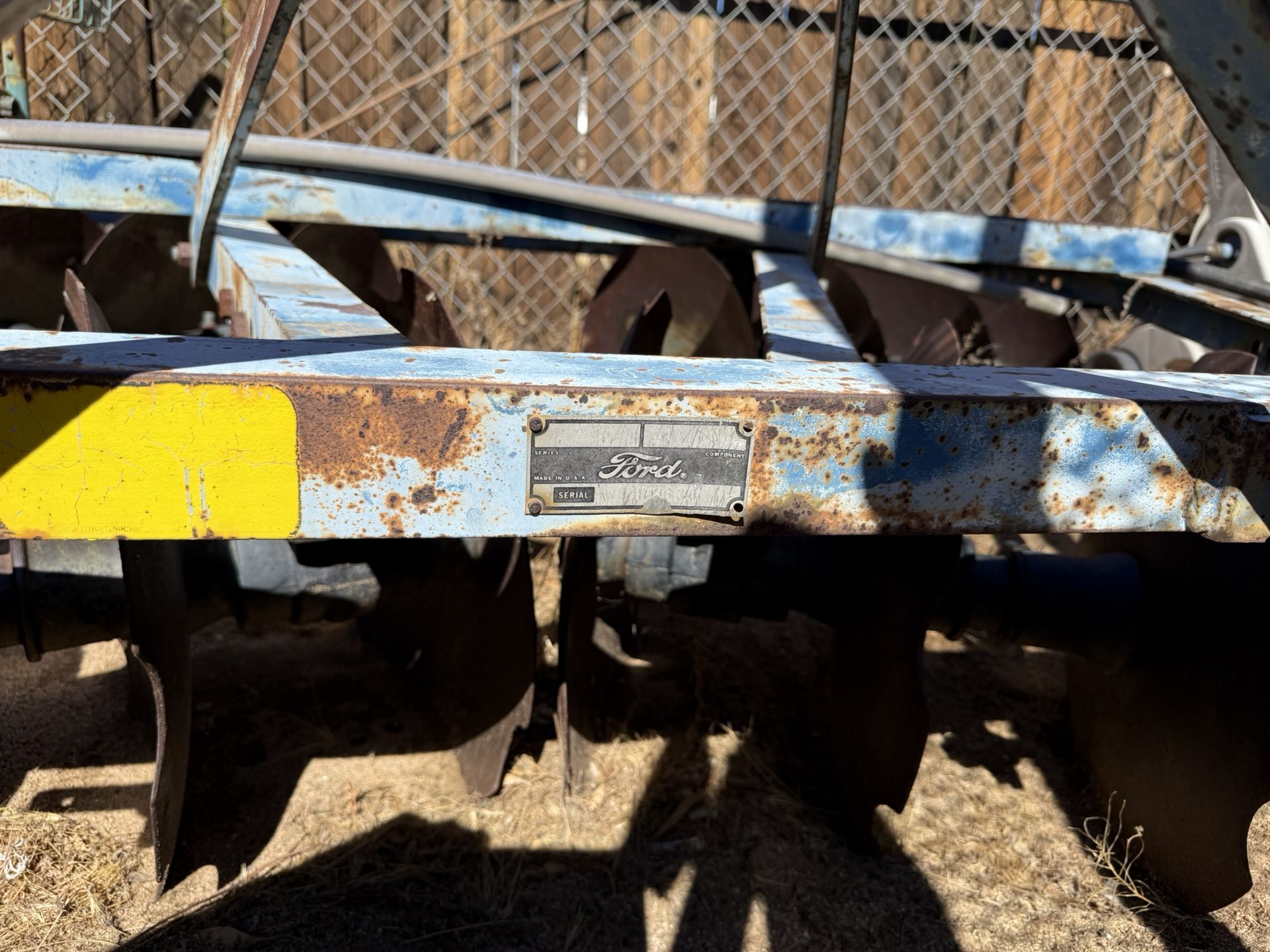 Follow Behind Tractor Disc