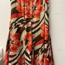 Cato Flowy Flower Skirt 