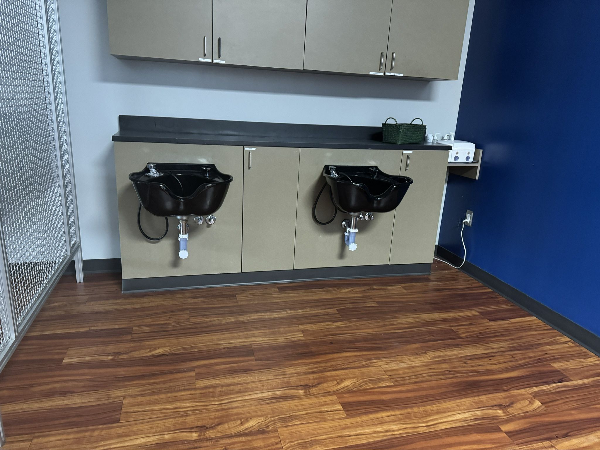 Salon Mirrors And Hair Sinks