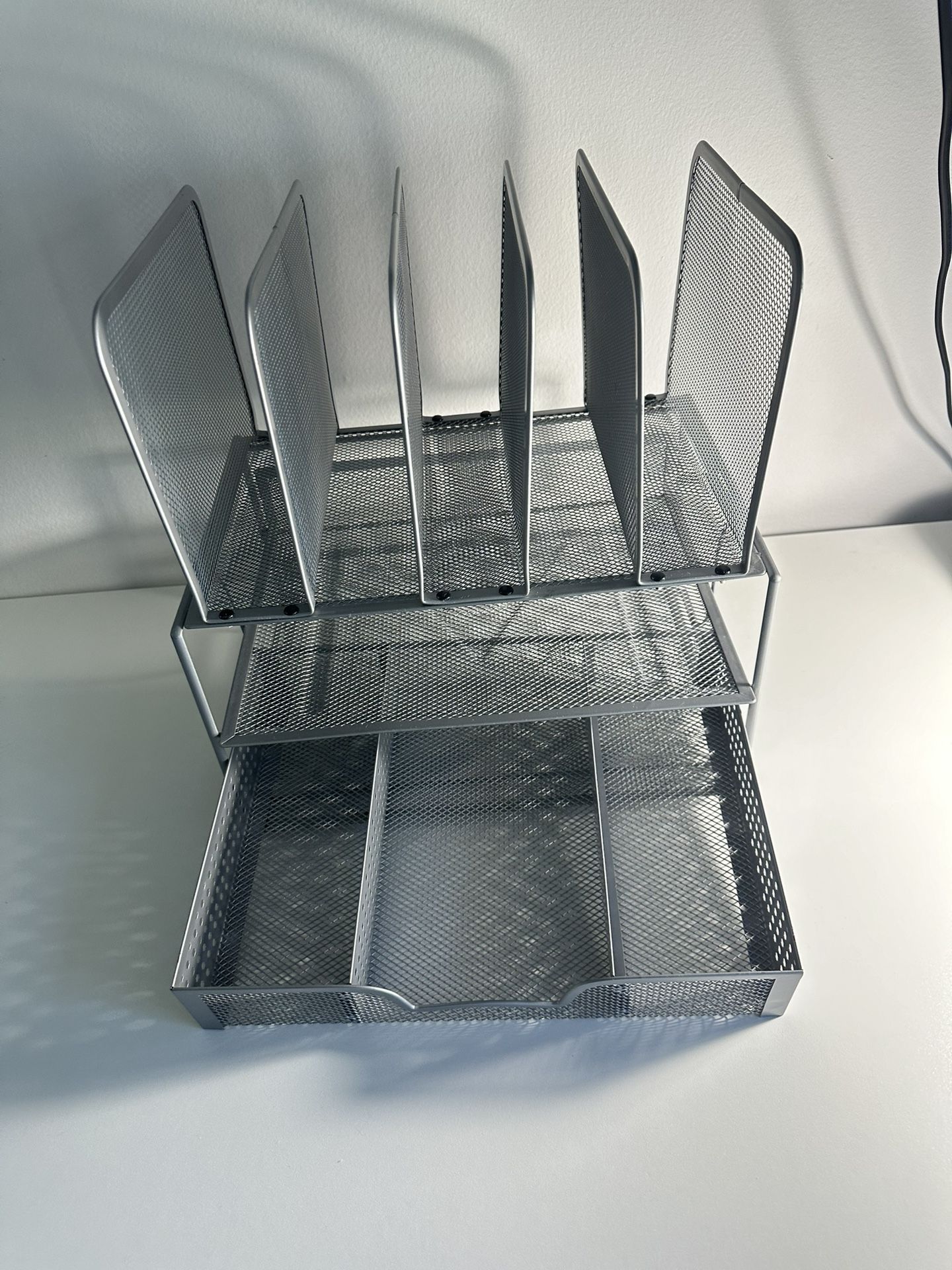 Metal Desk File Organizer