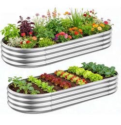New- 2 Pack Garden Bed Planter