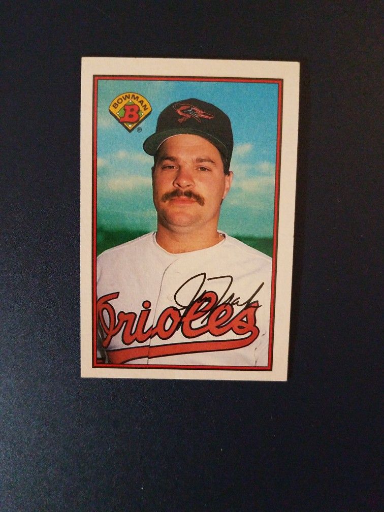 Jim Traber 1989 Bowman Baseball Card