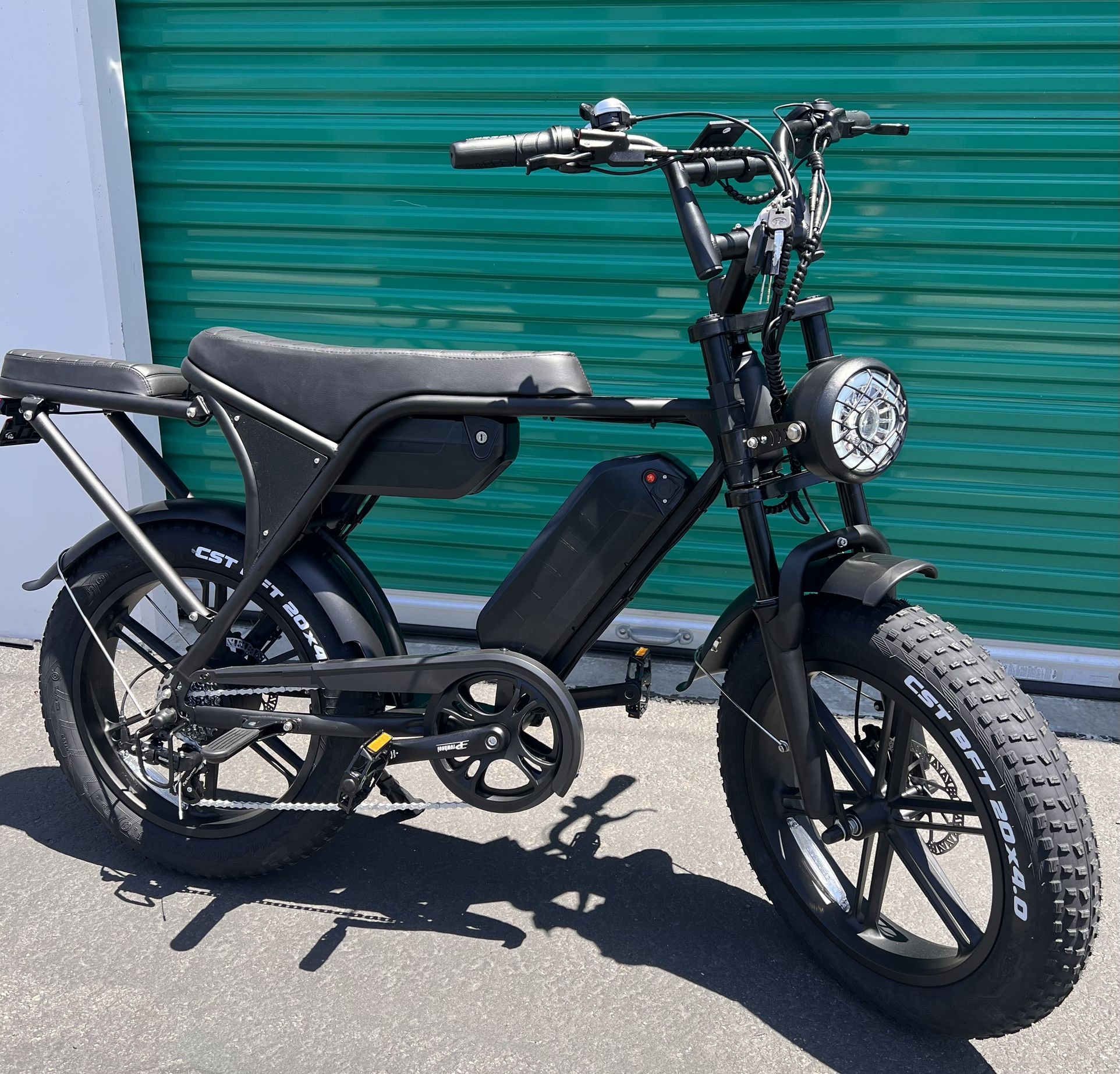 ✅ BRAND NEW- 1500W Motor (Peak Watt)Electric Ebike (Dual battery/Extended Seat) (Retro Style) ⚡️🚀32mph Top Speed/60+ Mile Range