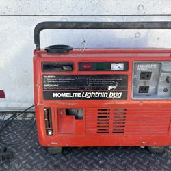 Vintage Homelite Hg600 Lightnin Bug Yamaha EF600 generator needs work