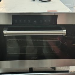 WOLF MICROWAVE AND SPEED OVEN 30-INCH 