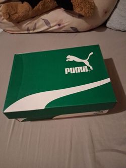 Puma white shoes
