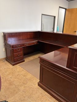 Reception desk