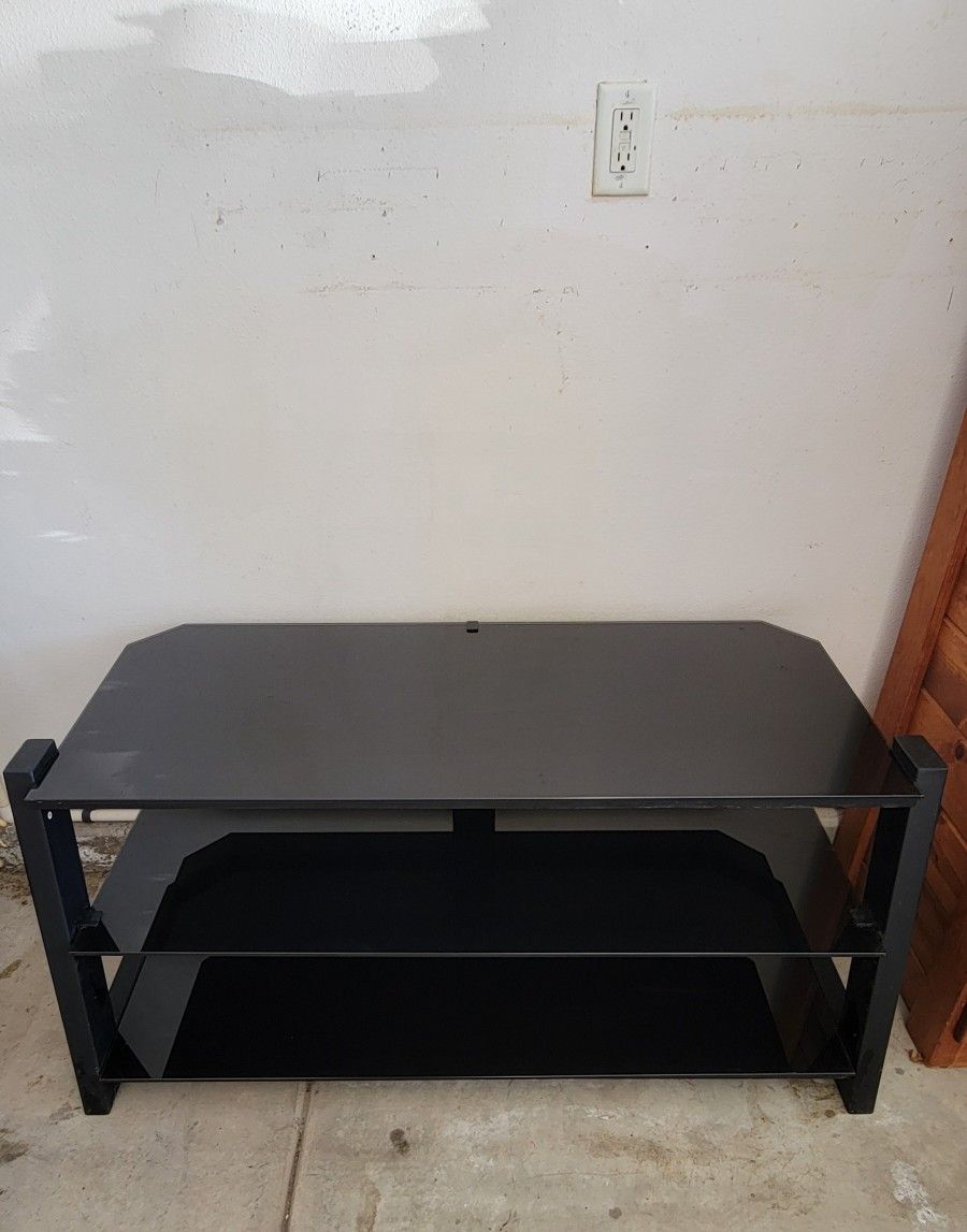 Black TV Stand
