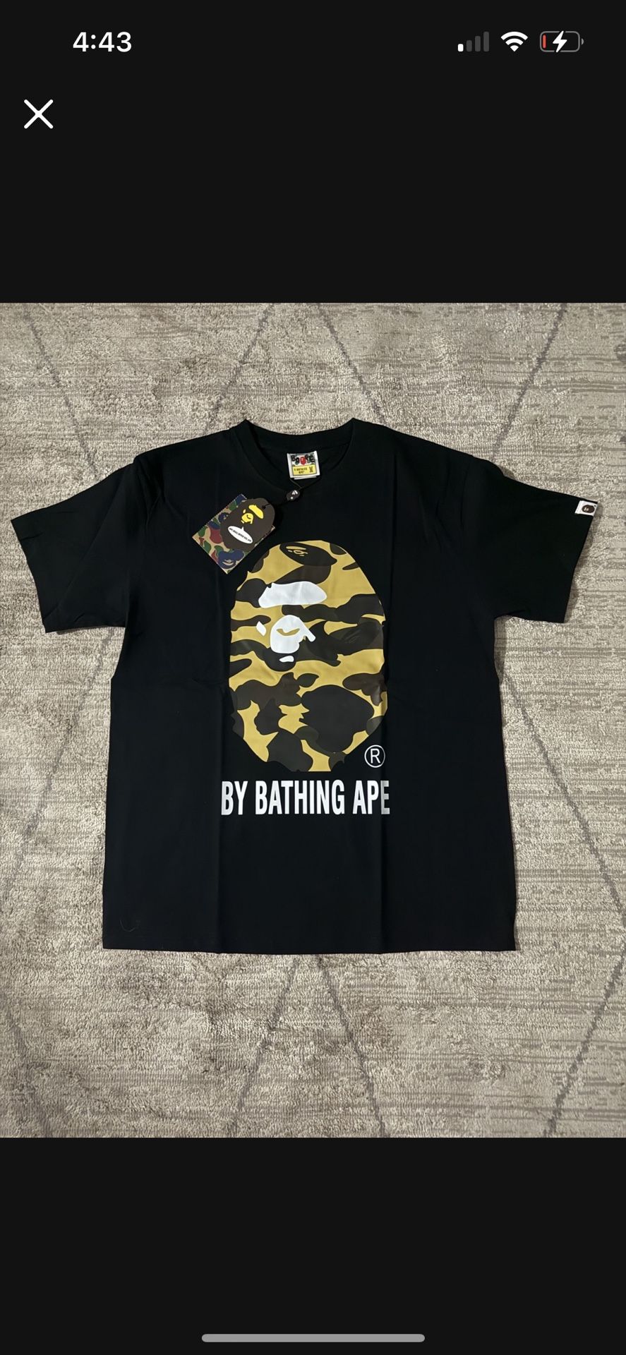 Yellow Bape Shirt