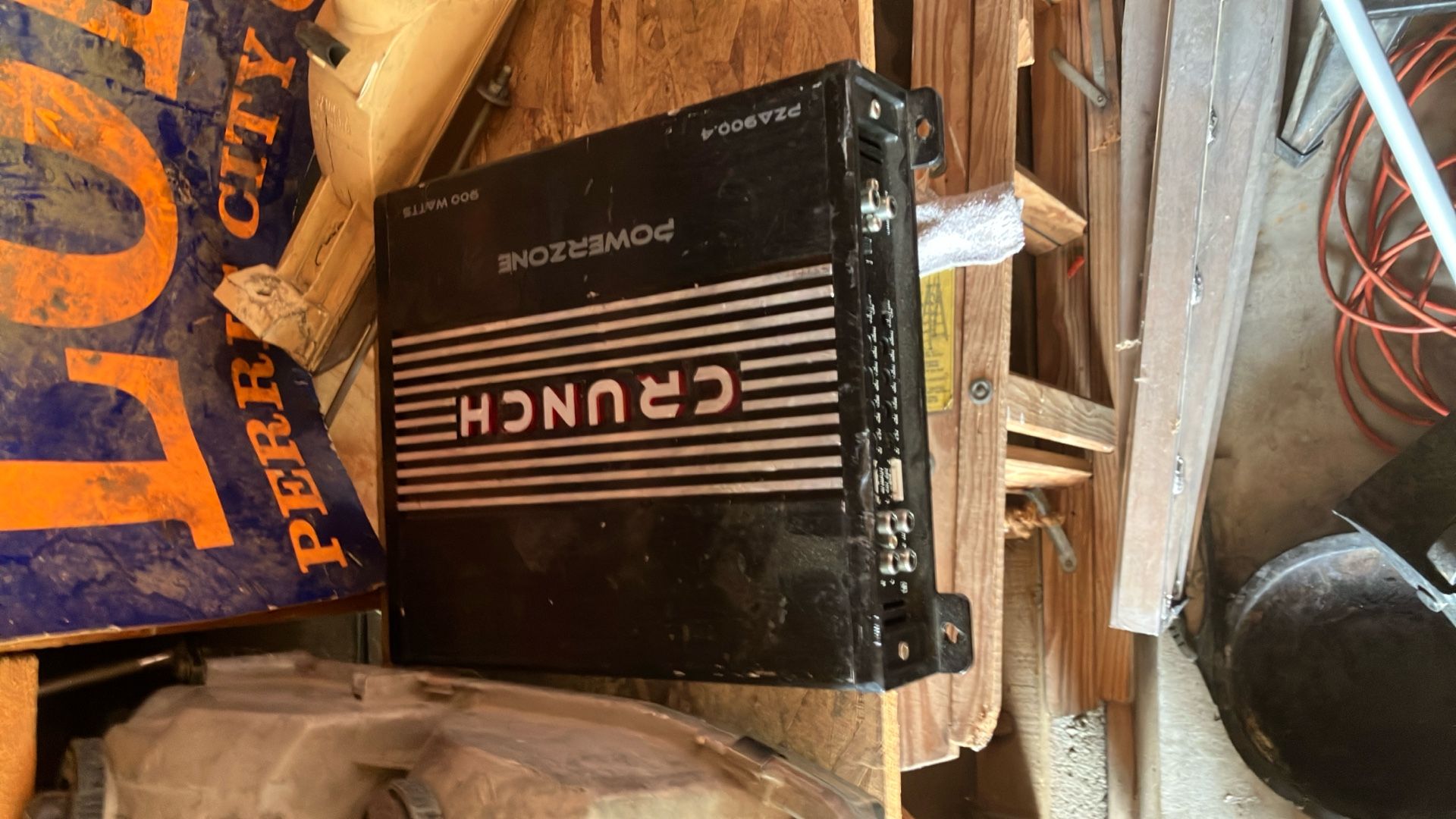 900W 4-Channel Class A/B PowerZone Series Stereo Car Amp