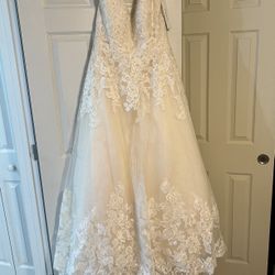 Vestido De Novia Y Velo- wedding dress and veil