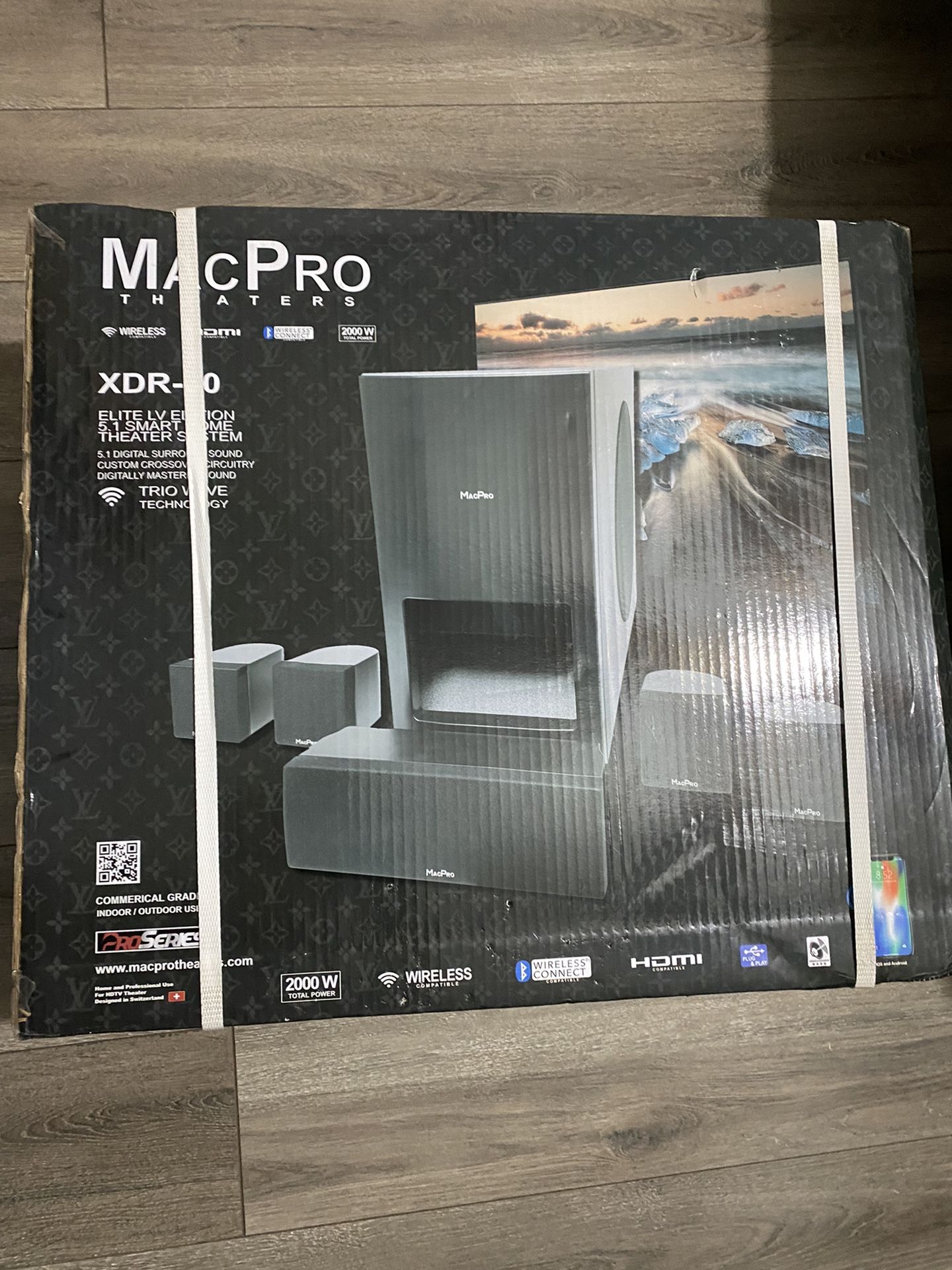 Mac Pro XDR-30 Home Theater System Speakers
