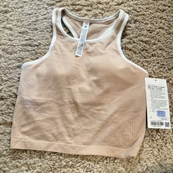 Lululemon Ebb To Street Cropped Tank