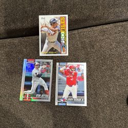 Topps Baseball Cards Hank ,Jeffers ,Guerrero Jr