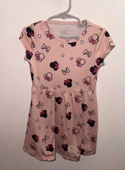 Pink Minnie Mouse 4T Dress