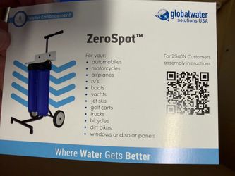 Global Water Solutions ZeroSpot Water Filter System