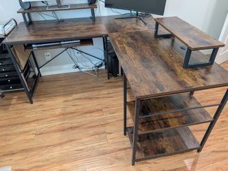 Moving Sale - like new large corner desk